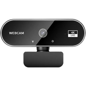 Generic Video HD wireless con webcam 4K | Webcam USB per computer portatile desktop gioco videochiamate riunioni di lavoro conferenze 4K Wireless Streaming Webcam HD
