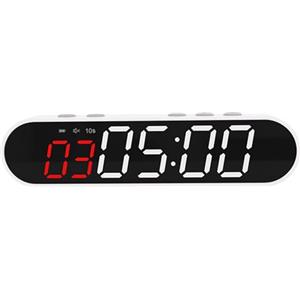 Alomejor Cronometro Portatile a Batteria Potente a Intervalli per Fitness, per Palestra di Casa, 6,69x1,57x0,94 Pollici, Telecomando