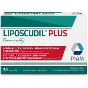 PIAM FARMACEUTICI SpA Liposcudil Plus riso rosso fermentato & CoQ10 - 30 capsule