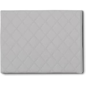 Talamo Italia - Letto singolo Cleziana, Testata in ecopelle a muro, 100% Made in Italy, adatta a letto Singolo, Cm 90x60, Bianco