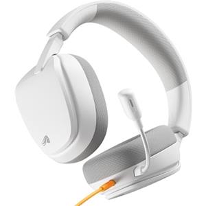 GLORIOUS GHS Eternal - Cuffie stereo gaming per PC, PS5, PS4, Xbox, Switch - Driver angolati personalizzati, microfono rimovibile con audio nitido, 3,5 mm - Resistenti, comfort prolungato - Bianche