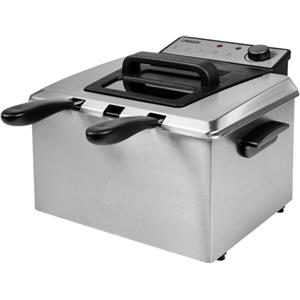 Princess Friggitrice Elettrica ad Olio, 3270 Watt, 5 Litri, Metallo Smaltato e Acciaio Inox,185000