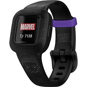 Garmin vívofit Jr.3, Fitness Tracker per Bambini, Marvel, Black Panther