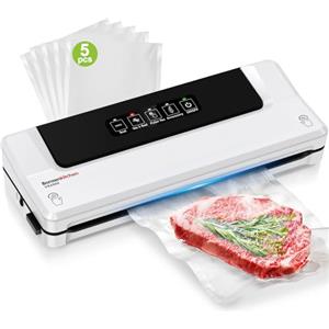 Bonsenkitchen Macchina Sottovuoto Alimenti con Modalità Vuoto Esterno