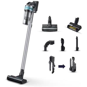 Samsung Scopa Elettrica VS20B75AGR1/WA Jet 75E Pet, Potenza 200W, Aspirapolvere Senza Filo, Fino a 60 Min di Autonomia
