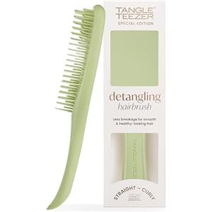 Tangle Teezer Ultimate Detangler Hairbrush - Spazzola cromata per capelli bagnati e asciutti - Doppie setole - Sciogli nodi per tutti i tipi di capelli - Verde Oliva