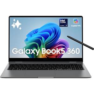 Samsung Galaxy Book5 360 15.6", Garanzia 3 anni, 16GB RAM, 512GB