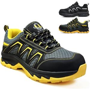 UOQC Scarpe Antinfortunistiche Uomo S1P ESD Antistatiche Scarpe da Lavoro