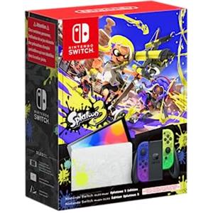 Nintendo - Console Nintendo Switch - Modello OLED edizione speciale Splatoon 3 - schermo OLED 7 - 64GB