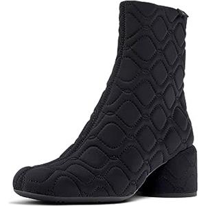 Camper Niki K400713, Caviglia barca Donna, Nero 001, 35 EU