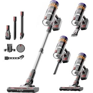 Lefant V1 Aspirapolvere Senza Fili 40000Pa, Scopa Elettrica con LED Touch