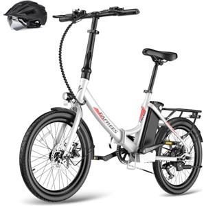 Fafrees F20 Light Bicicletta elettrica pieghevole da 20 pollici, 36 V, 14,5 Ah, batteria elettrica da donna, 120 kg, 250 W, bicicletta elettrica pieghevole, 25 km/h, mountain bike Shimano 7S