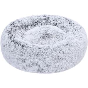 Amazon Basics Morbido Letto per animali per Cane, Lavabile in lavatrice, 59 cm, grigio