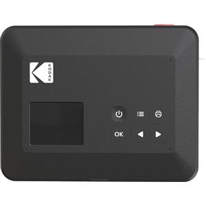 KODAK Mini Shot 3 Retro 4PASS - Fotocamera istantanea e stampante fotografica 2 in 1 (7,6×7,6 cm) - 8 fogli inclusi - Nero/Bianco e Nero/Giallo - Design retrò, tecnologia 4PASS, supporto per app, Colore:Nero Bianco