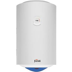 Ferroli Calypso Scaldabagno Elettrico Verticale 50 LT, Classe Energetica C