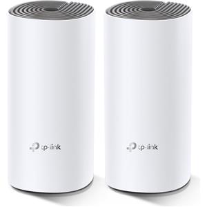 TP-Link Deco E4 WLAN Mesh 2-pack Set (AC1200), Router, Bianco