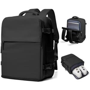 SZSYCN Zaino da Viaggio per Ryanair/Wizzair 40x30x20 Borse da Cabina per Ryanair 40x30x20 Bagaglio a Mano Easyjet per Laptop da 16 Pollici Zaino Casual con Scomparto Scarpe Donna Uomo