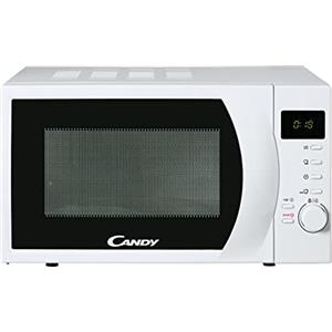 Candy Idea Forno a Microonde 20 Litri, 700W, 13 Programmi di Cottura, Funzioni Defrost e Start Express, Child Lock, App hOn, Libera Installazione, 45,2 x 33,5 x 26,2 cm, Bianco - CMW2070DW