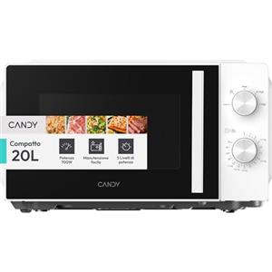 Candy Forno a Microonde 20 Litri, 700W, Bianco