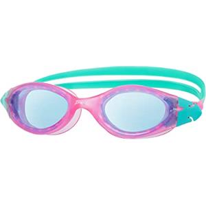 Zoggs Occhialini da Nuoto per Bambini Panorama Junior, Gioventù Unisex, Rosa/Turchese/Tinta Blu, Taglia Unica