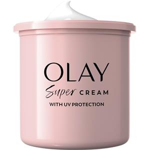 Olay Super Cream Crema Viso Idratante Con SPF30 Ricarica 50ml, 5 Benefici In 1, Idratazione Ultra Leggera, Protegge Dai Danni Solari, Luminosità E Protezione Istantanei
