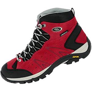 Brütting, Mount Bona High, Scarpe da Arrampicata Alta, Unisex - Adulto, Rosso, 39 EU