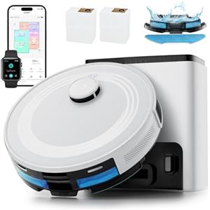 Lefant M2 Plus Robot Aspirapolvere Lavapavimenti con Mappatura, 6000Pa