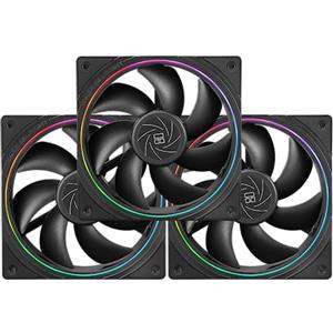 Thermalright TL-S12 X3 - Ventola da 120 mm per CPU, 4 Pin PWM Silenziosa, Inferiore a 23,2 dB(A) per Raffreddamento ad Aria e Alloggiamento, Ventola PC