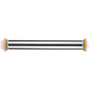 YUNNIAN Mattarello per pasticceria in acciaio inox con spessore regolabile per impasto, pizza, tagliatelle, cucina