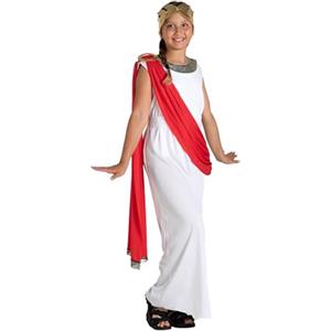 Ciao- Puella Roma Antica costume travestimento bambina (Taglia 7-9 anni)