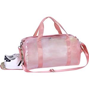 HAWEE Borsone da Viaggio Donna Uomo Impermeabile con Scomparto per Scarpe Grande Borsoni Palestra Pieghevole Borsa da Sport per Fitness Gym Weekend Yoga Piscina Ballare