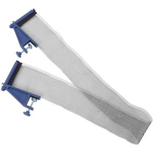 HEMOTON Rete per Tavolo da Ping Pong con Design Rinforzato, Materiale Plastico e Rete Resistente, Adatta per Allenamento Professionale Indoor e Outdoor