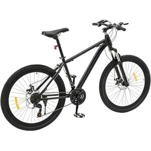 Zoobotanica Mountain bike da 26 pollici, telaio in acciaio ad alta resistenza, freno a disco, cambio a 21 marce, Hardtail MTB Bike per uomini e donne, per ragazzi di taglia compresa tra 160 e 185 cm