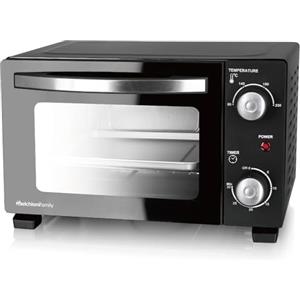 Melchioni Family | Forno Elettrico Modello DEVIL 11 con Capacità 11 litri, Temperatura regolabile fino a 230°C, Timer 30 Minuti, Colore Nero