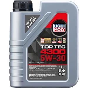 LIQUI MOLY | Top Tec 4300 5W-30 | 1 L | Oli motore | Tecnologia sintetica | SKU: 2323