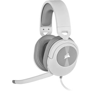 Corsair HS55 SURROUND Cuffie Gaming Cablate 7.1 Multipiattaforma - Bianco