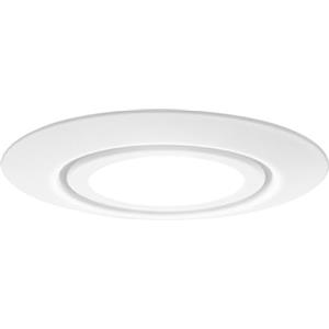 Laiebri Faretto LED da incasso 230V (dimmerabile a 3 livelli), faretto da soffitto orientabile a 45°, 6W 3CCT (3000K/4000K/6000K), grado di protezione IP44 (per bagno), Ø65-80mm, Confezione da 1