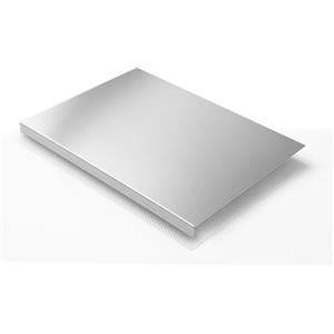 RONDA Tagliere Spianatoia Acciaio Inox 110x50 cm - Made in Italy