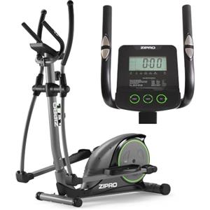 ZIPRO Ellittica Crosstrainer Magnetica Regolabile fino a 150 kg | 8 livelli di resistenza, allenamento cardio, per adulti, uso domestico quotidiano, attrezzo fitness indoor