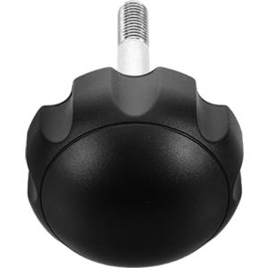 LIFKOME Manopola di Regolazione per Cyclette, Acciaio Inossidabile Nero, Facile allentamento, per Exercise Bike e Elliptical Machines