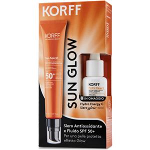 Korff srl Korff Sun Secret Pure Fluido Viso SPF 50+ + Siero Energy Glow Cofanetto