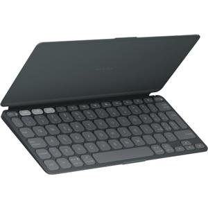 Logitech Keys-To-Go 2, tastiera Bluetooth portatile per tablet - ITA QWERTY | Coperchio integrato, wireless, sottile, compatta per Windows, Android, Linux, iPad, iPhone, Mac, Apple TV