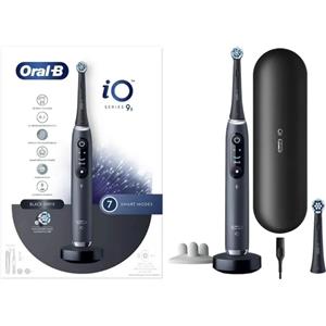 PROCTER & GAMBLE SRL Oral-B iO 9S Spazzolino Elettrico Ricaricabile Black Onyx, Tecnologia Magnetica, 7 Modalità, Pulizia Completa e Delicata