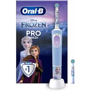 PROCTER & GAMBLE SRL Oral-B Spazzolino Elettrico Kids Frozen 3+ Anni con Testina e Base Ricarica