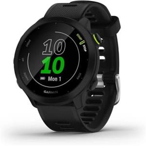 Garmin Forerunner 55, 42mm. Smartwatch GPS per la Corsa, Black