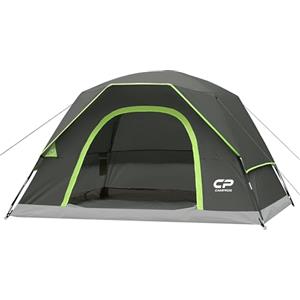 CAMPROS CP Tenda da Campeggio 3/4/6 Posti Impermeabile