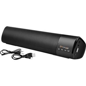 MusicMan Bluetooth FM Soundbar Scheda MicroSD USB AUX Display LCD LED Streaming musicale Potente altoparlante Batteria integrata BT-X54