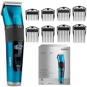 BaByliss Tagliacapelli Japanese Steel, batteria agli ioni di litio, autonomia 160min, Ricarica in 3h, Custodia inclusa, E990E