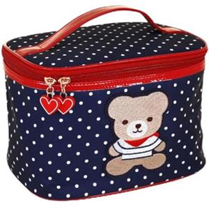 Camomilla Milano Beauty Case Donna, Tessuto Tecnico, Collezione Tommy, Misura M, Colore Rosso
