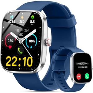 Matast 2026 1.96" Smartwatch con Effettua/Risposta Chiamate, Nuovo Smartwatch Uomo Donna, 112+ Sportive Fitness Tracker con Sonno Contapassi Cardiofrequenzimetro